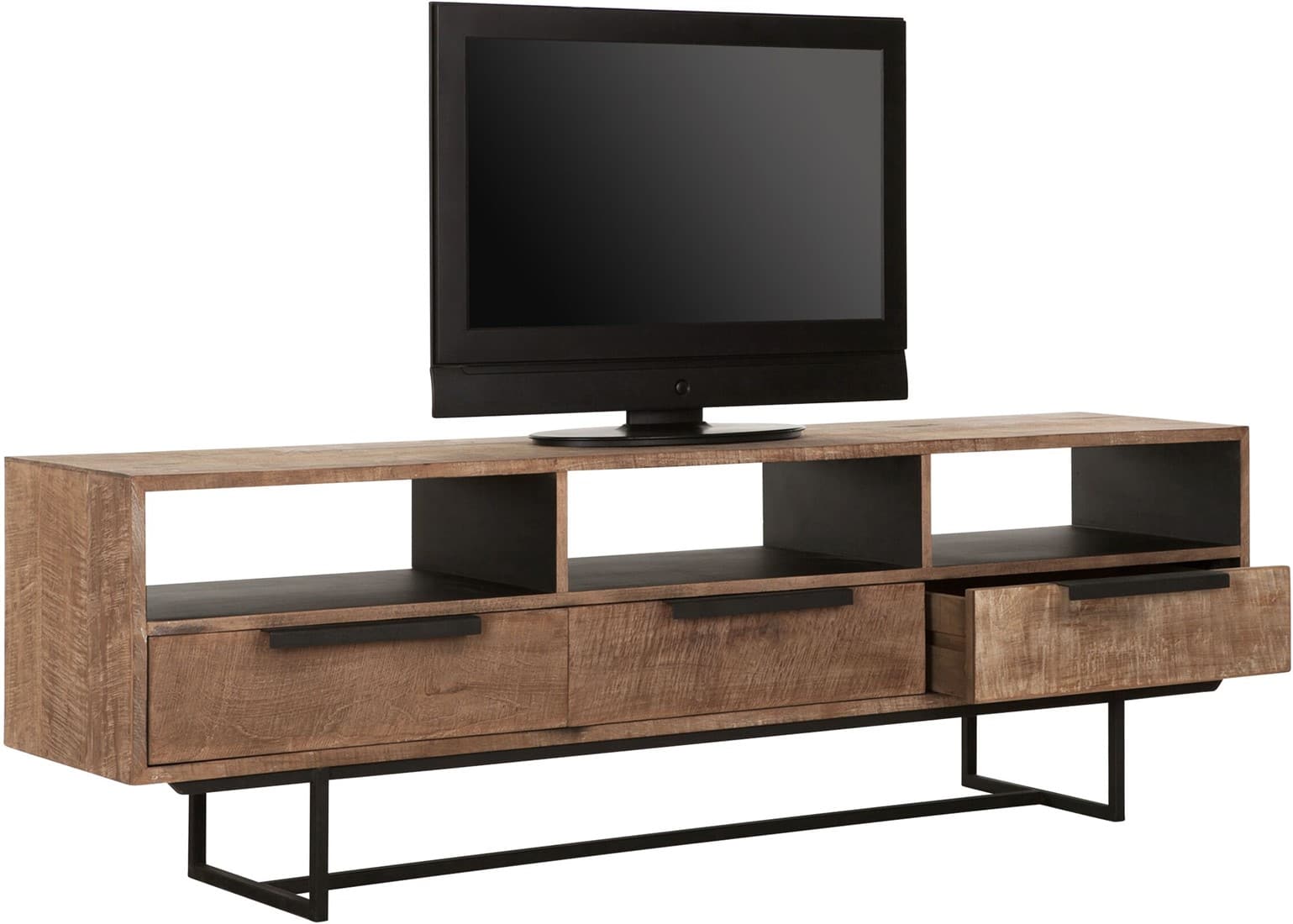 Odeon tiikkipuinen TV-taso M