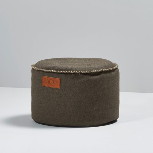 Cobana Drum rahi ruskea SACKit, tanskalainen design, sopii sisä- ja ulkokäyttöön.