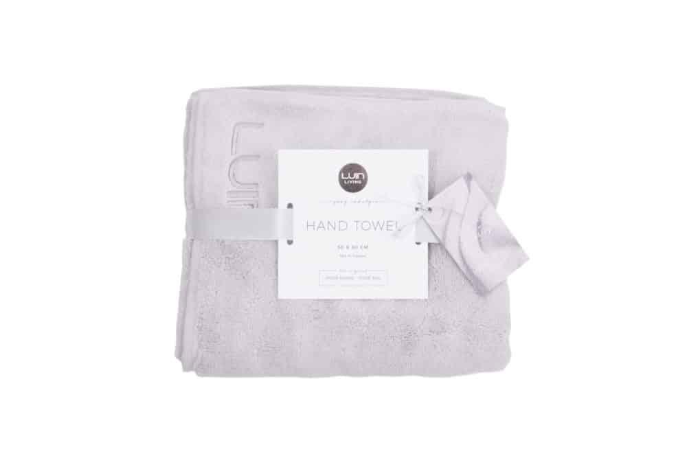 Snugg LUIN käsipyyhe 50x80 Pearl Grey