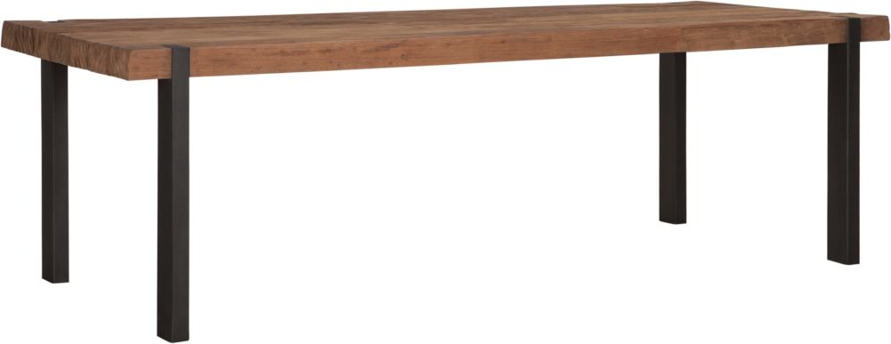 Snugg Timeless Beam jykevä puinen ruokapöytä 250x100