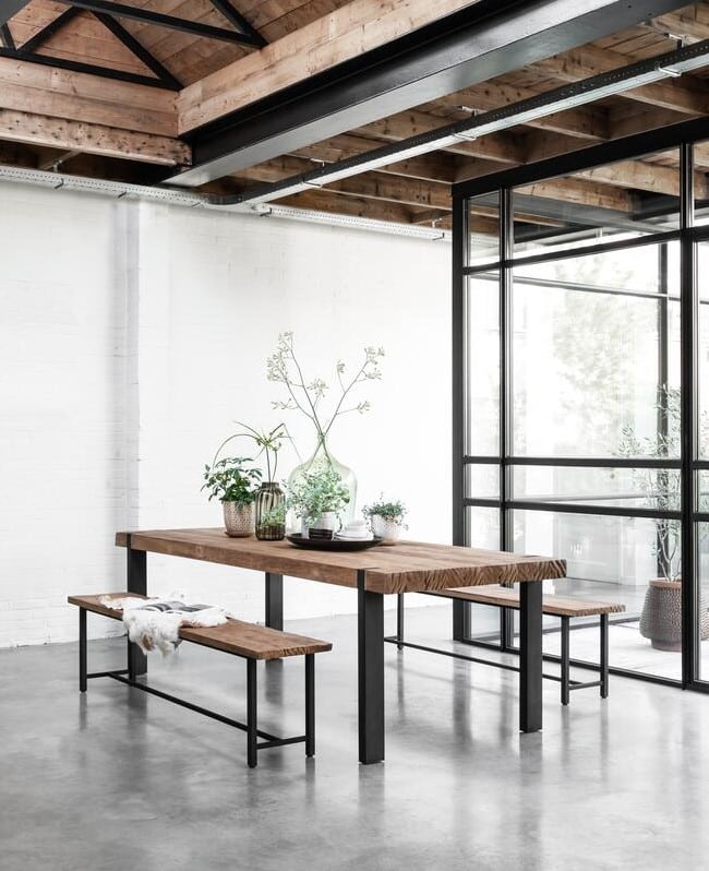 Snugg Timeless Beam bench puupenkki 190