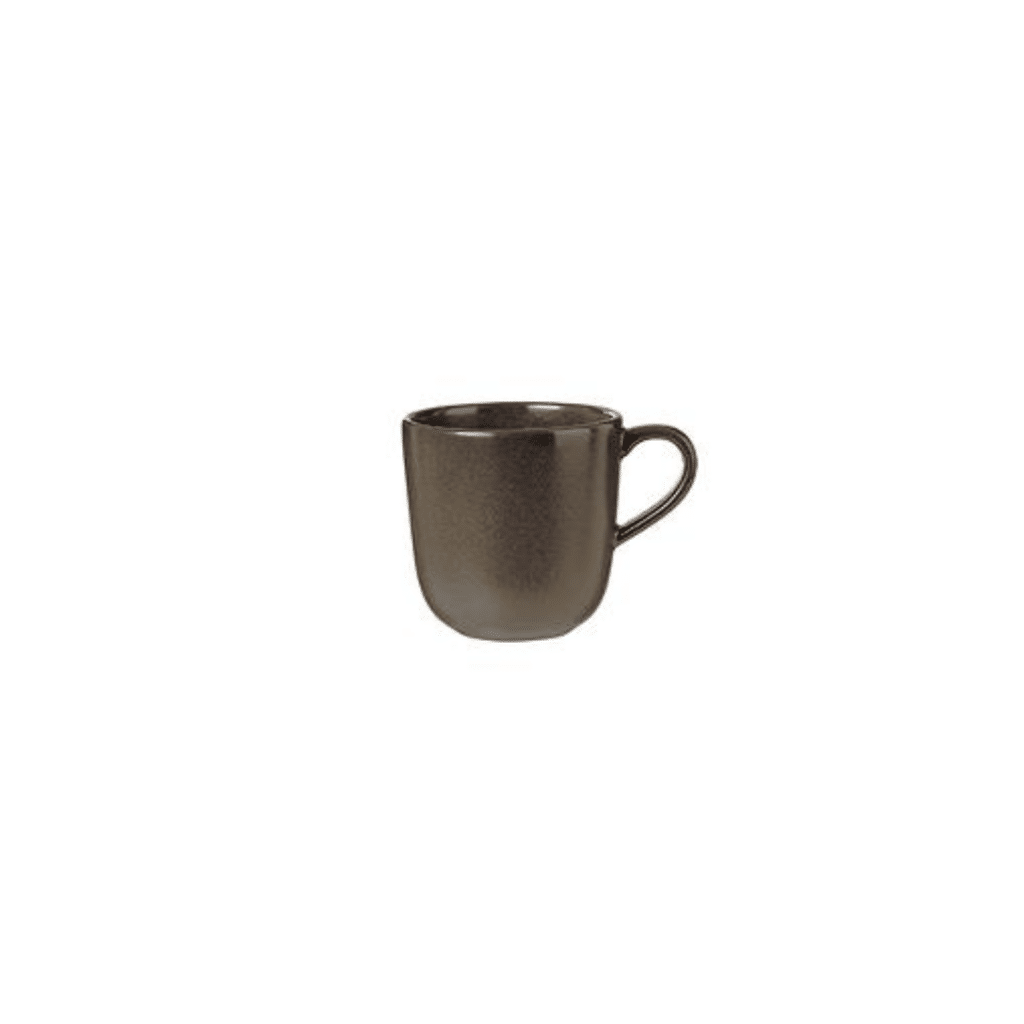 RAW Metallic Brown kuppi 20cl, ruskea kivitavara, skandinaavinen tyyli, konepesun kestävä