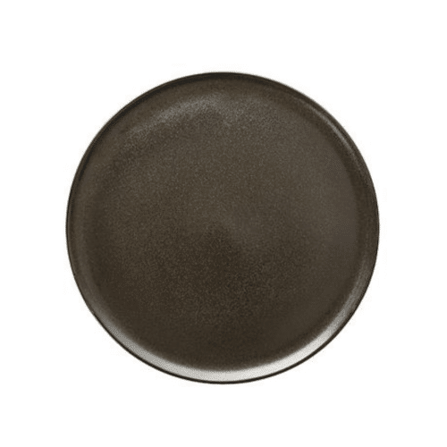 RAW Metallic Brown ruokalautanen 28 cm, tyylikäs ruskea, kivitavara, skandinaavinen sisustus
