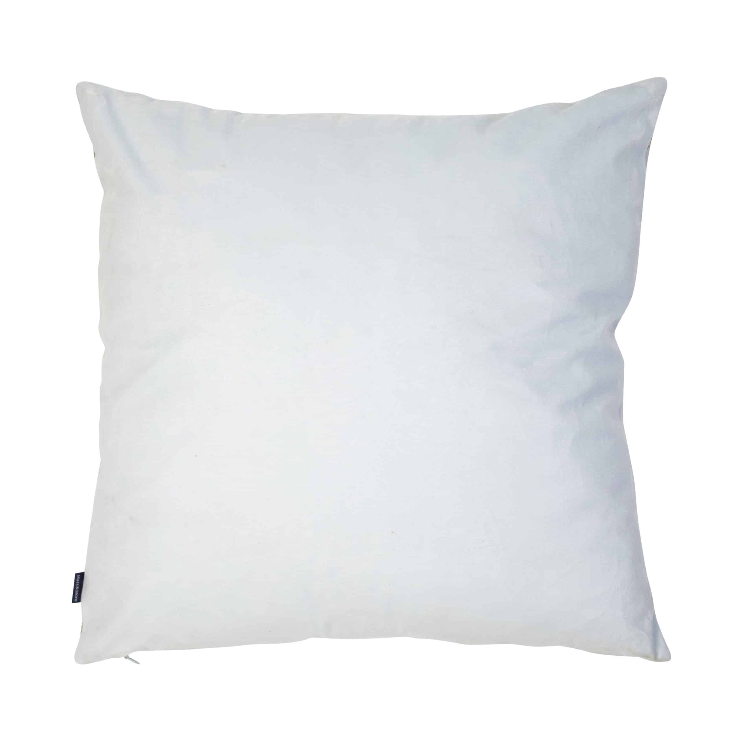 Käsinkoristeltu sisustustyyny 45x45, kevätpeura takaa