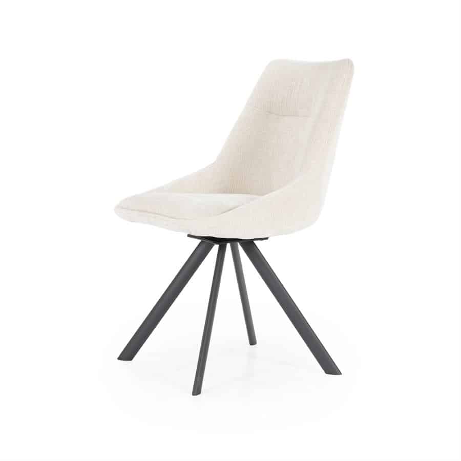 Bliss pyörivä ruokapöydän tuoli, beige