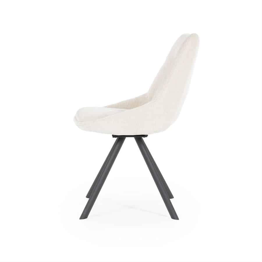 Bliss pyörivä ruokapöydän tuoli, beige