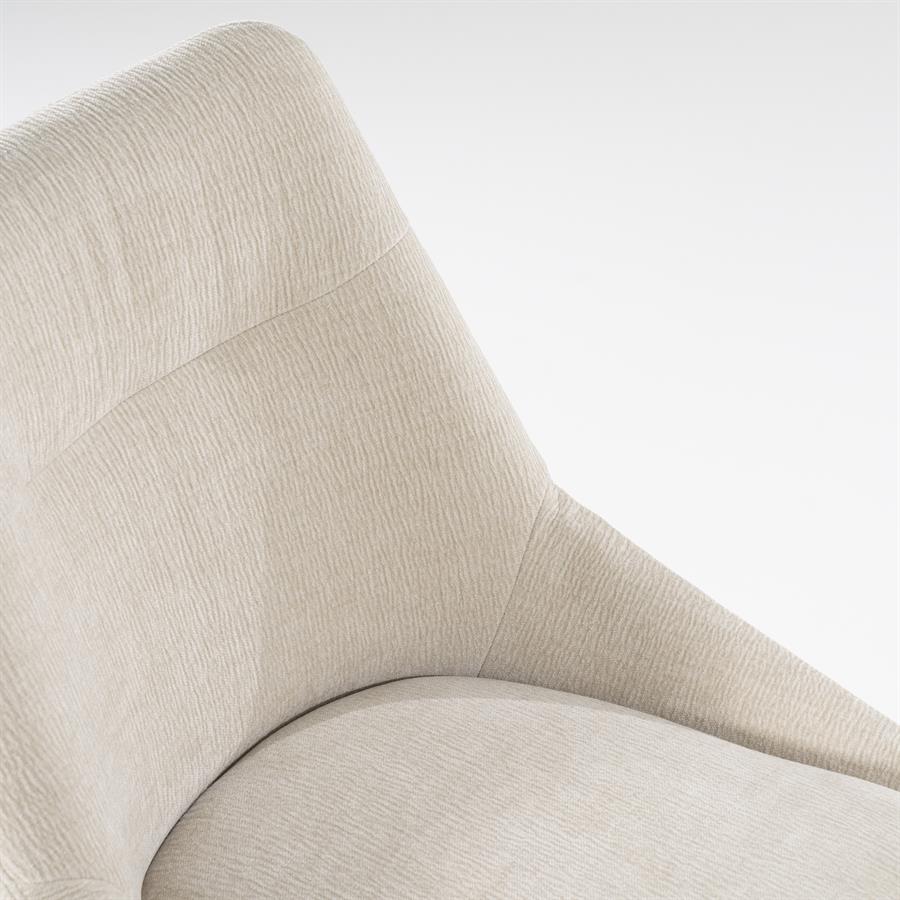 Bliss pyörivä ruokapöydän tuoli, beige