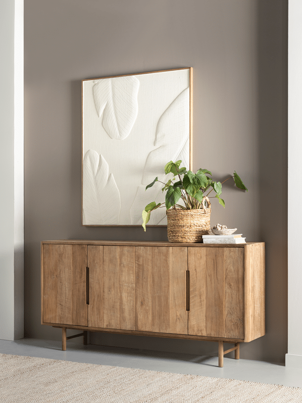 Sisustustaulu Indian banana leaf-lipasto-4-doors