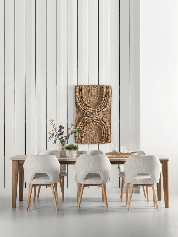 Puerto Rico sisustustaulu-bliss-mortex-dining-table-ml-749016-blossom-chair-brown