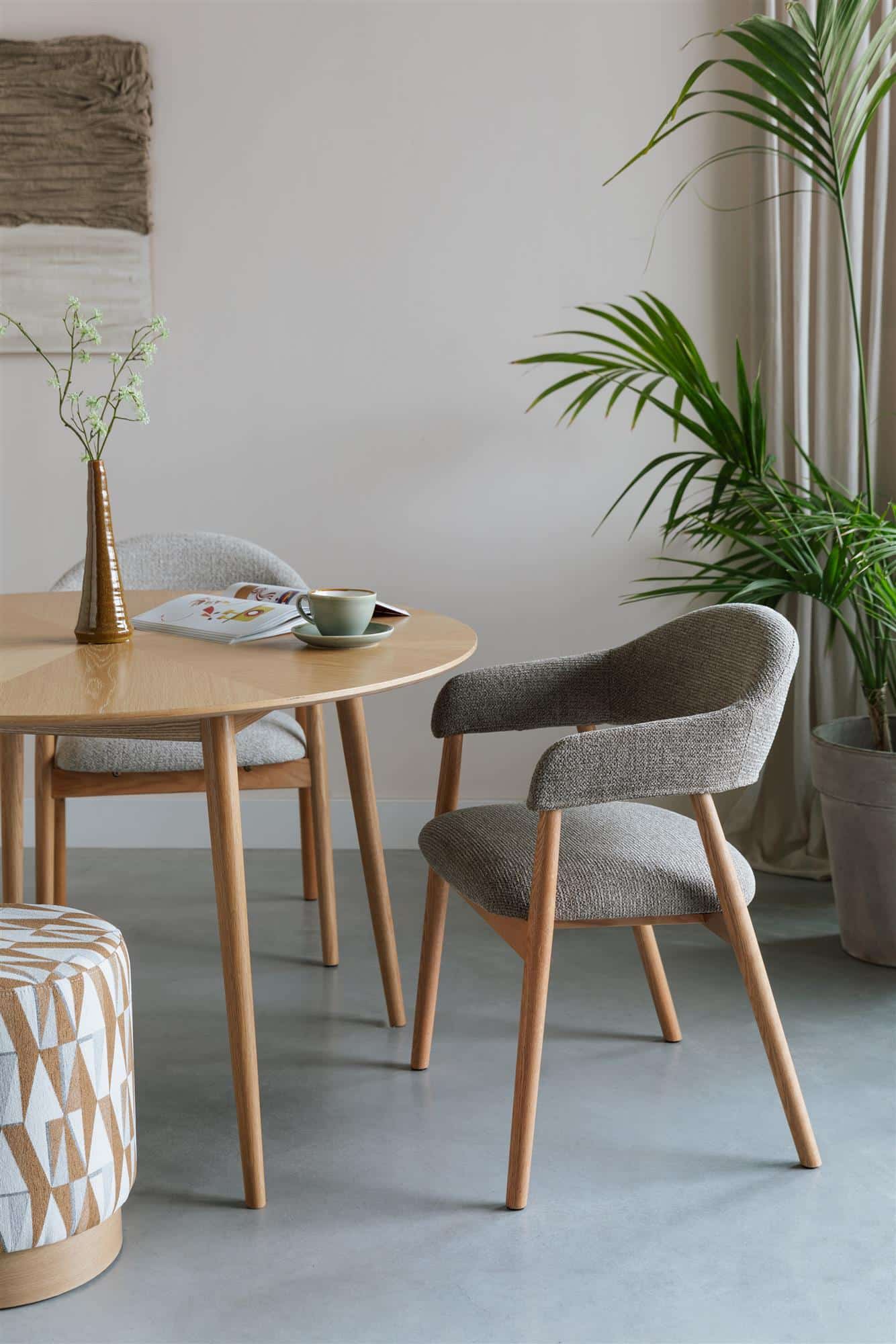 Cosy ruokapöydän tuoli ruskea