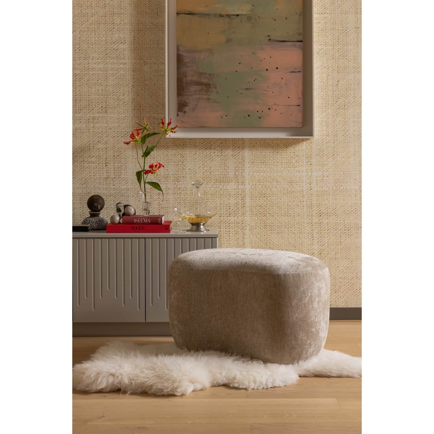 Woood rahi, beige