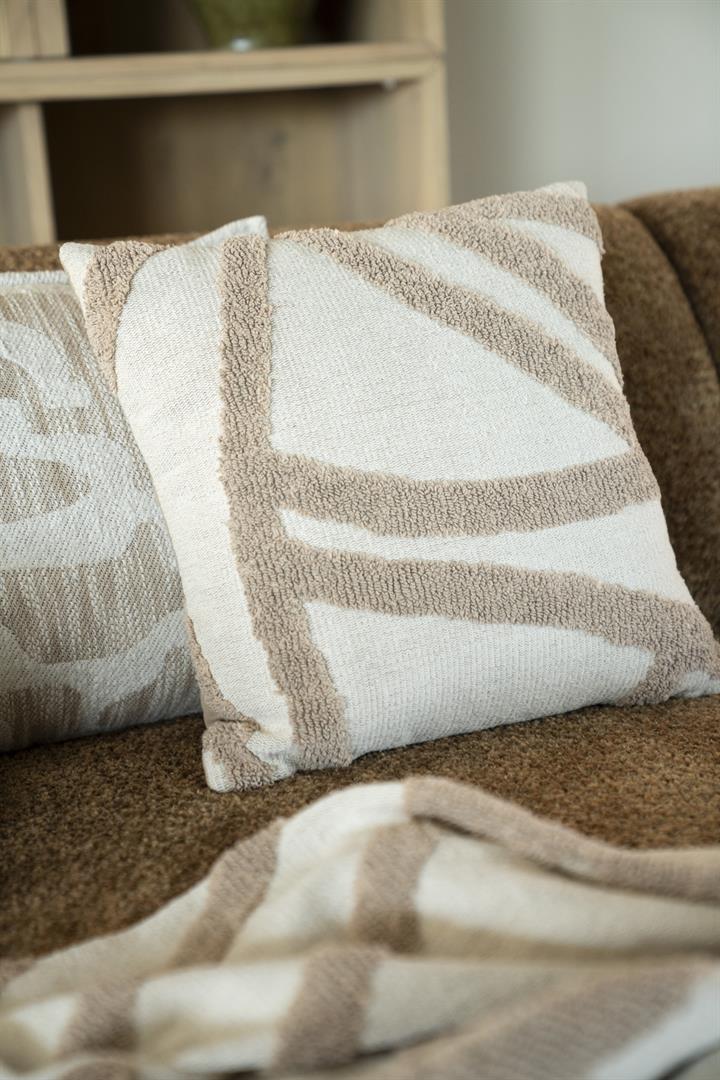 Sisustustyyny 45x45, beige