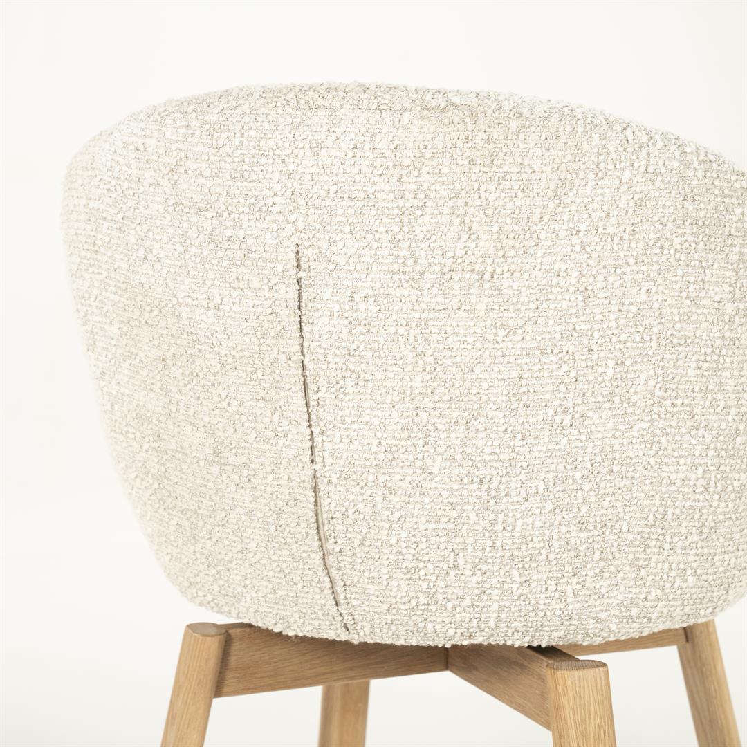 vSnugg Livia ruokapöydän tuoli_vaalea beige