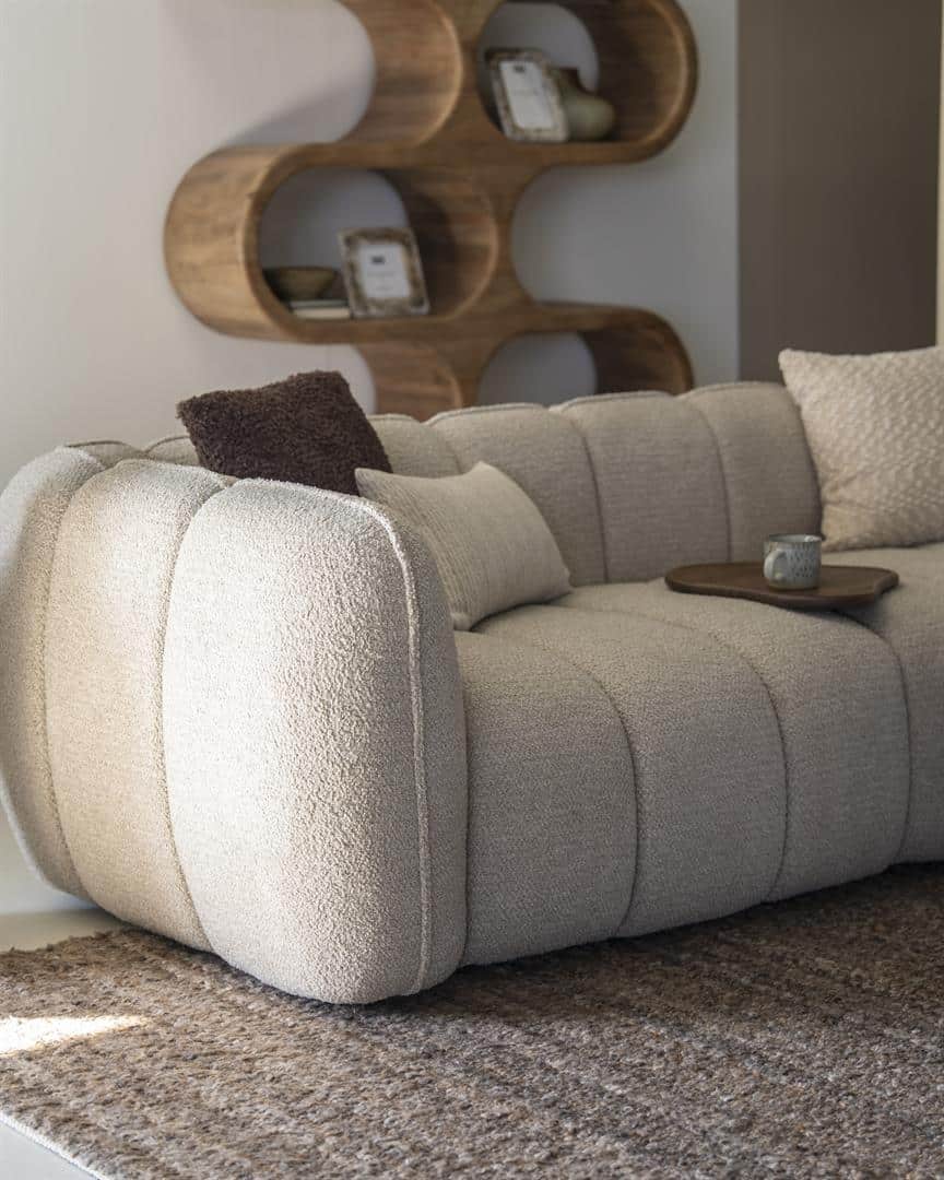 Olohuoneen sisustus_ Sohva Cubetto, beige
