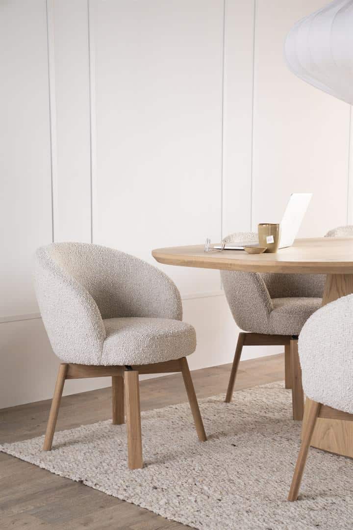 Snugg Livia ruokapöydän tuoli_vaalea beige