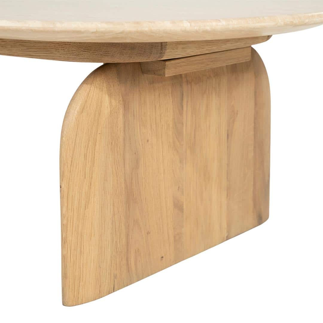 Lova olohuoneen pöytä valkoinen 115x58