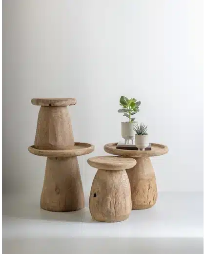 Antiques pyöreä sivupöytä 35