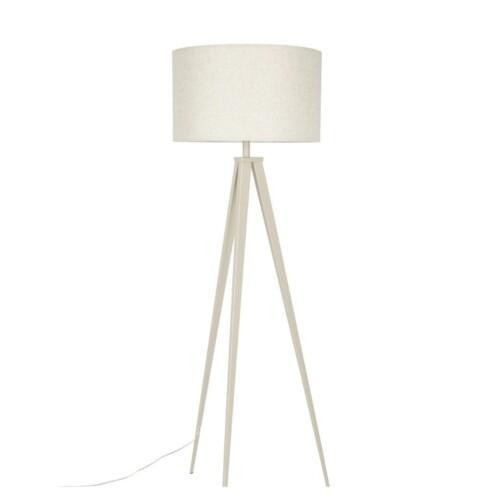Tripod kolmijalkainen lattiavalaisin, beige